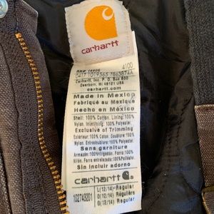 Womens Carhartt Lined Coveralls